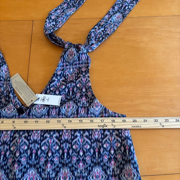 Banana Republic Factory MP NWT drop waist light weight teared skirt midi dress - Picture 10 of 11